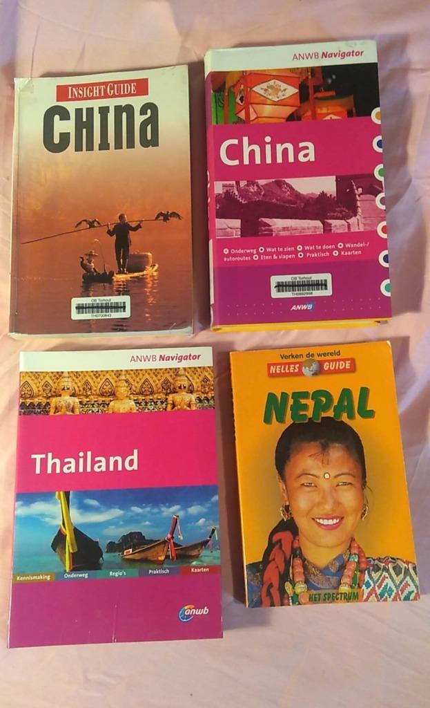 reisgidsen Thailand Nepal, Boeken, Ophalen of Verzenden, ANWB