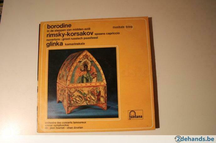 Lp Borodine, Rimsky-Korsakov, Glinka, Ophalen