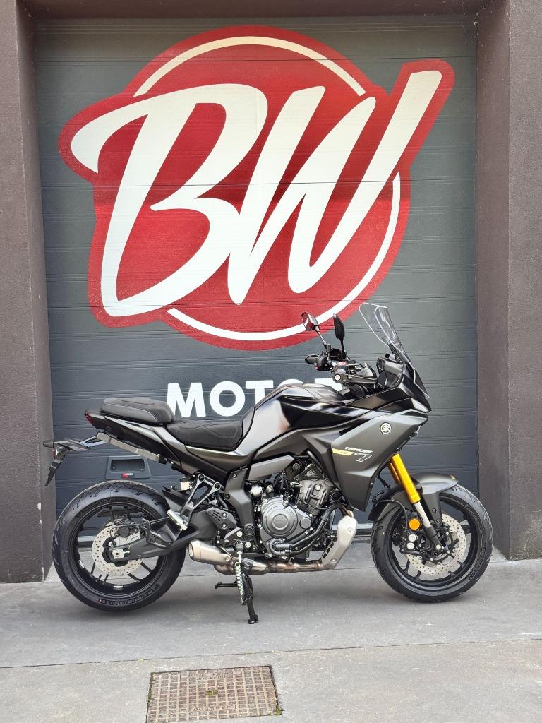 Yamaha Tracer 7 GT Tech Black @ BW Motors Mechelen, Motoren, Motoren | Yamaha, 2 cilinders, Bedrijf, Meer dan 35 kW, Toermotor