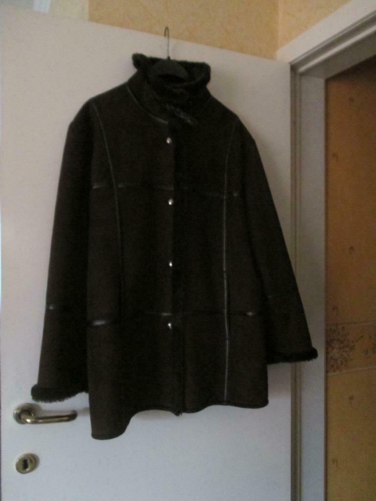 kastanjebruine damesjas maat 46, Enlèvement ou Envoi, Comme neuf, Taille 46/48 (XL) ou plus grande, Brun