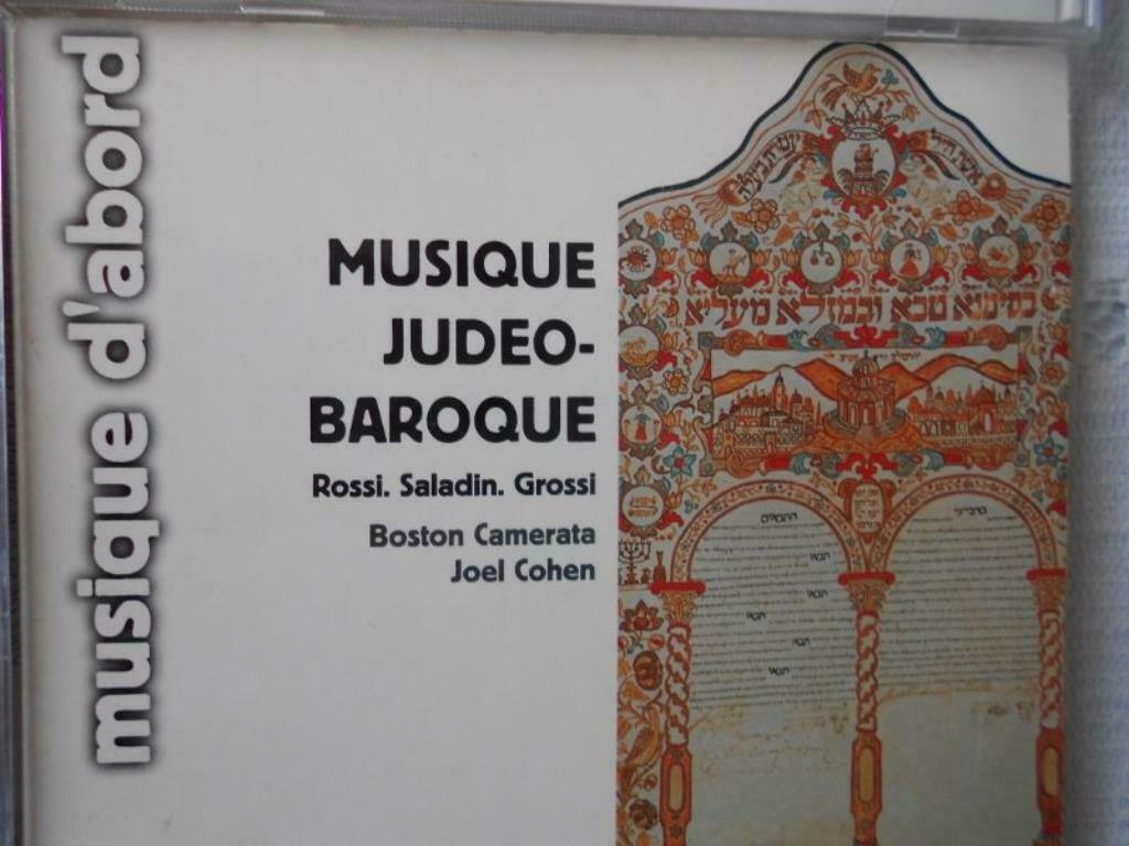 The Boston Camerata (Joel Cohen), Musique judéo-baroque, Ophalen of Verzenden, Barok, Vocaal
