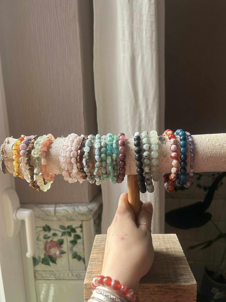 Bracelets pierre naturelle, Enlèvement ou Envoi, Comme neuf