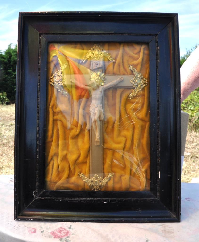 cadre bombe rectangulaire crucifix napoleon III, Enlèvement ou Envoi
