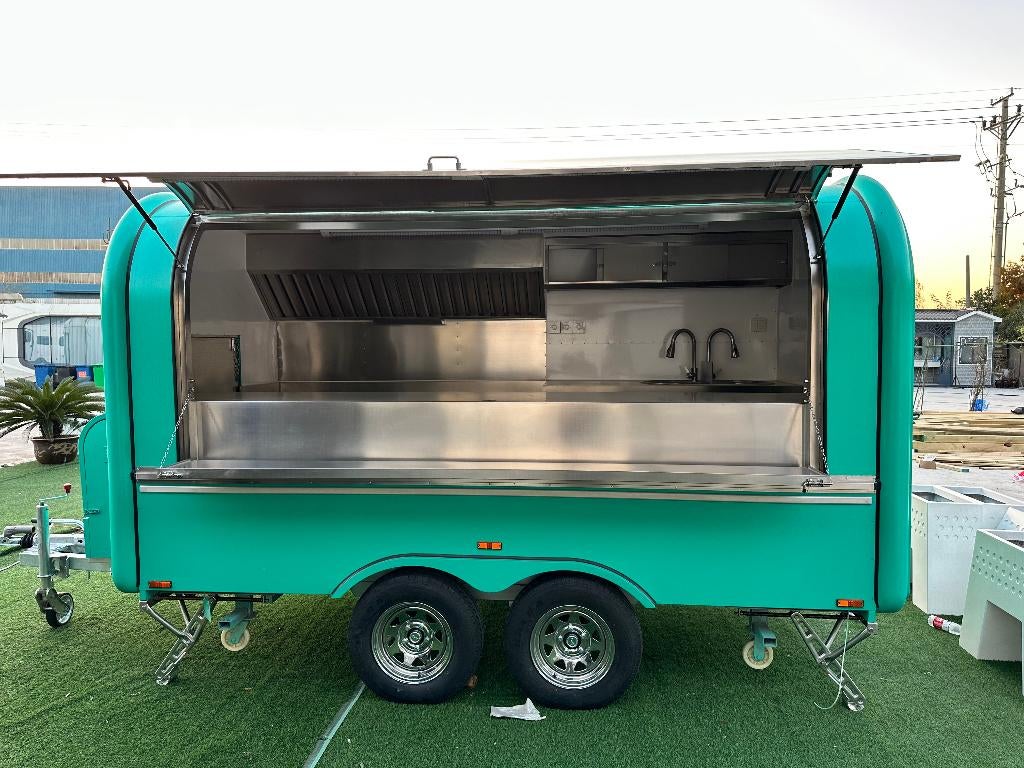 Remorque Food Truck food trailer 4M, Enlèvement ou Envoi