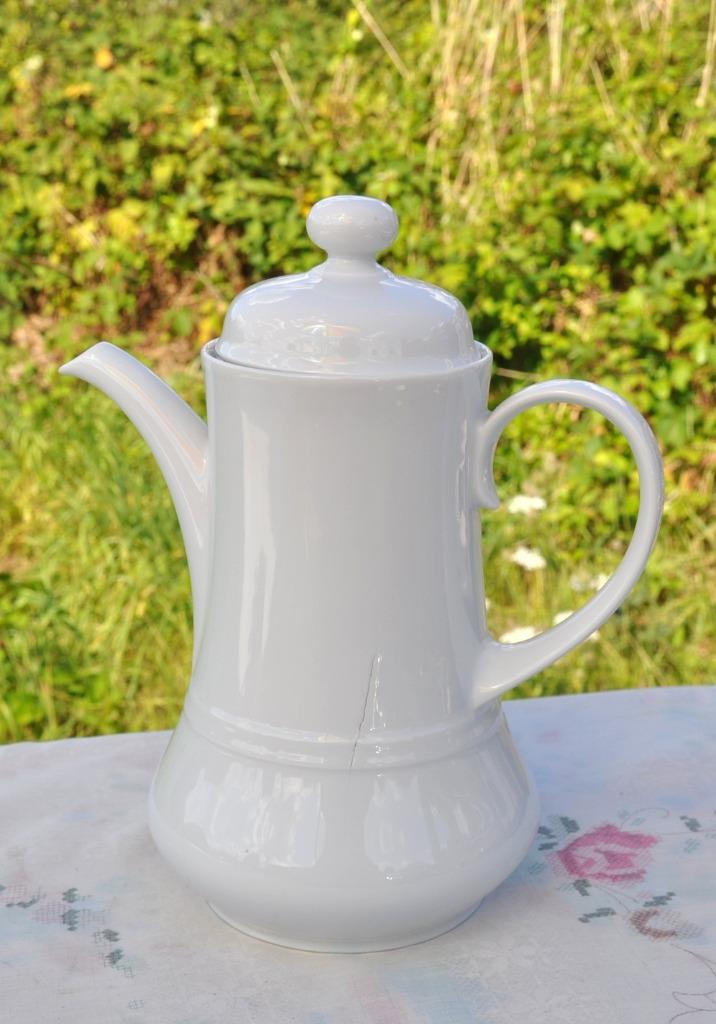 cafetière moderne porcelaine blanche bavaria, Ophalen of Verzenden