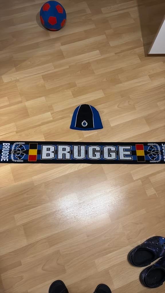Club brugge muts + sjaal, Ophalen of Verzenden