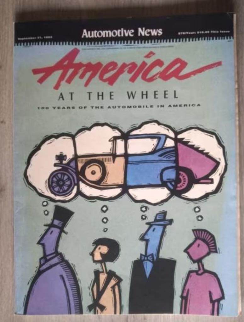 Automotive News: America at the wheel 1893-1993, Ophalen of Verzenden, Gelezen, Algemeen