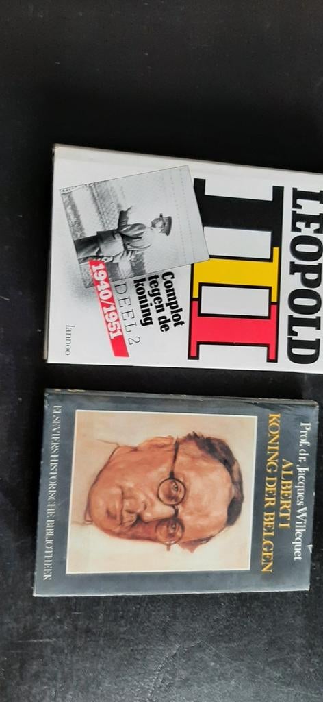 Koning Leopold 3  en koning Albert 1, Boeken, Ophalen of Verzenden, Nieuw