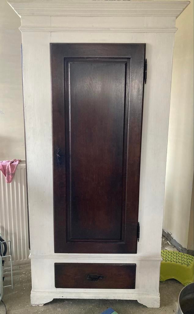 Mooie Hoge koloniale kast kwaliteit, Antiek en Kunst, Ophalen