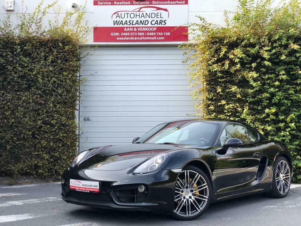 Porsche Cayman 2.7i Black Edition PDK | 2016 | 81.800 KM, Auto's, Porsche, Automaat, 203 kW, 275 pk, Bedrijf