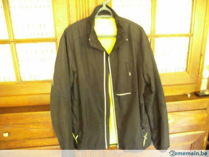 veste de sport homme noire et jaune. shamp. taille l., Envoi, Neuf, Taille 52/54 (L), Noir