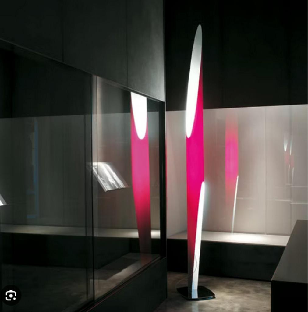 vloerlamp KUNDALINI Shakti 200, ontwerp Marzio Clerici, Huis en Inrichting, Lampen | Vloerlampen, Nieuw, 200 cm of meer, Kunststof