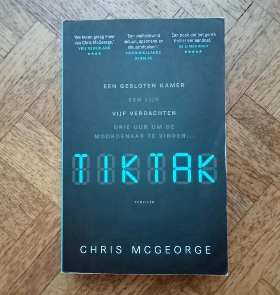 Chris McGeorge: Tik tak, Boeken, Ophalen of Verzenden, Gelezen