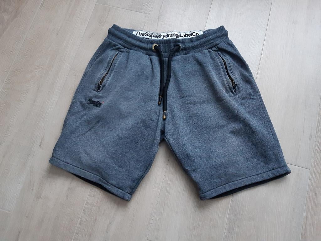 Superdry grijze short maat L, Maat 52/54 (L), SuperDry, Ophalen of Verzenden, Grijs