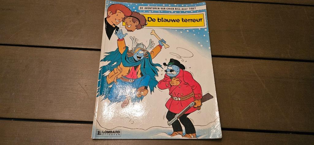 De avonturen van chick bill de blauwe terreur, Boeken, Eén stripboek, Ophalen, Gelezen, Tibet