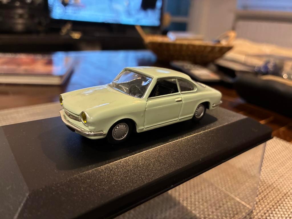 simca 1000 coupé 1963 1/43 norev, Enlèvement, Comme neuf, Voiture, Norev