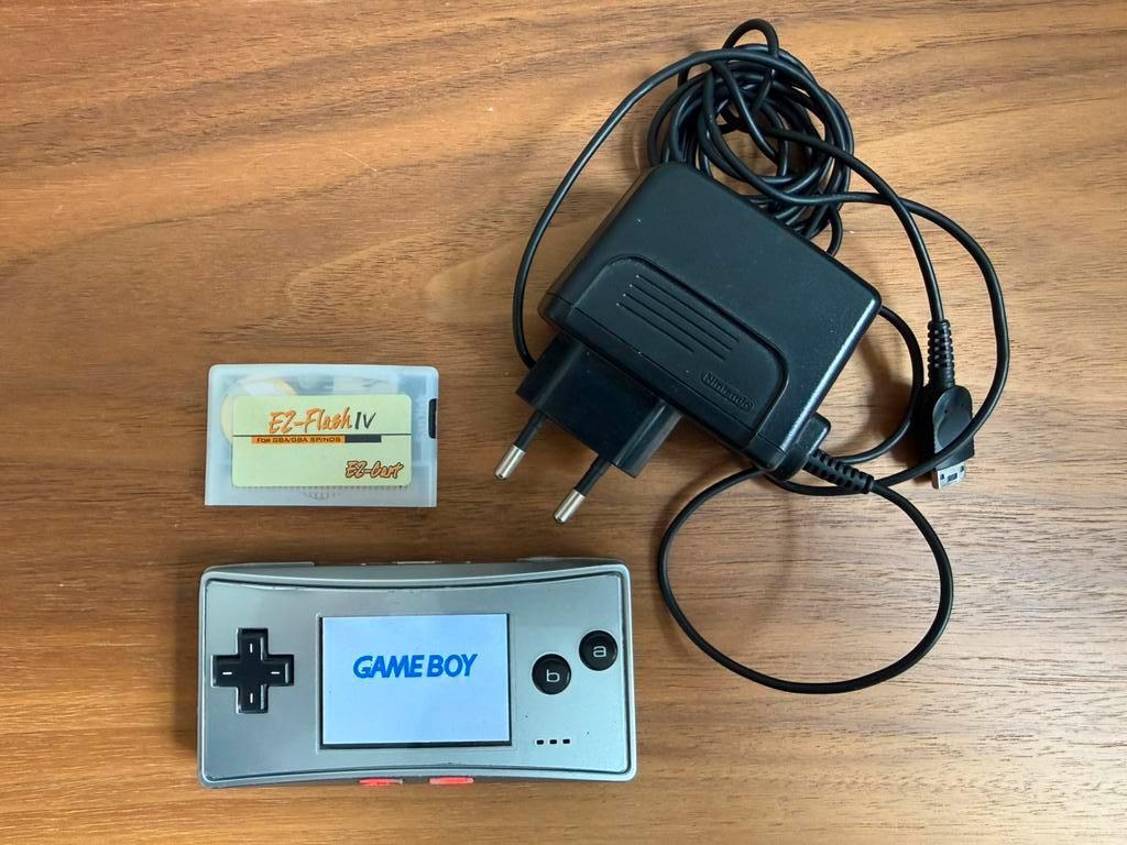 Nintendo Game Boy Micro & ez flash cart, Ophalen of Verzenden, Gebruikt, Game Boy Micro