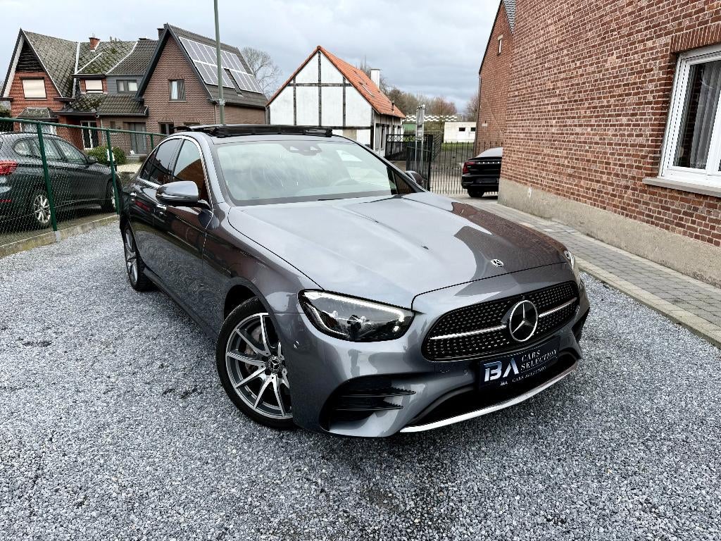 Mercedes E300de 9G AMG | Acc | 360 | Open Dak! | Burmester, Auto's, Automaat, Achterwielaandrijving, 4 cilinders, USB
