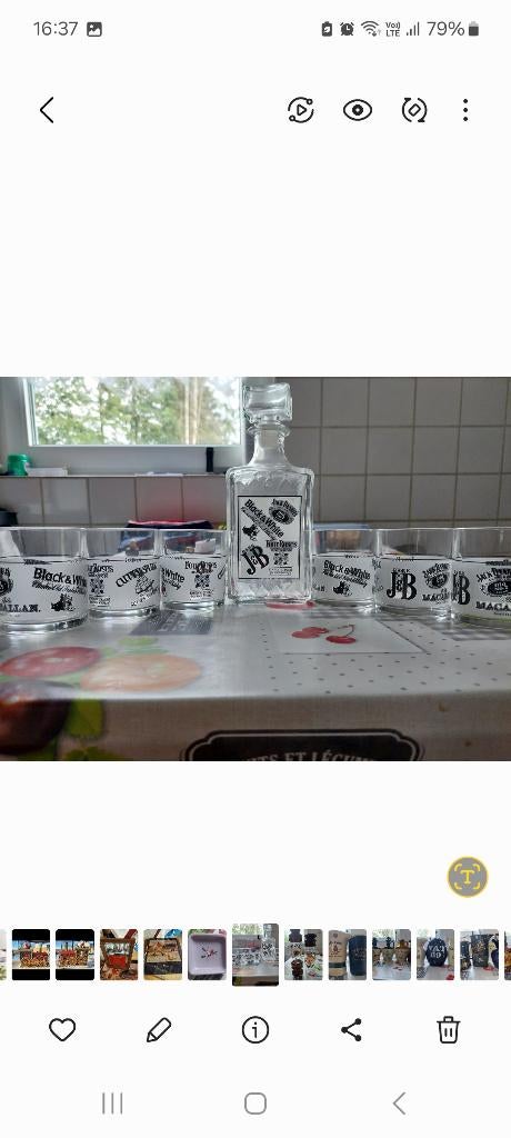 Service à whisky, Enlèvement, Neuf, Verres et Verres à shot