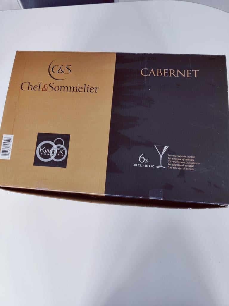 Chef & Sommelier cocktailglazen, Enlèvement, Neuf