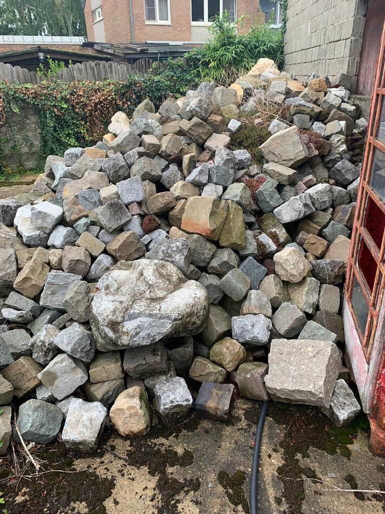 Kasseien, Tuin en Terras, Ophalen, Gebruikt, Kei