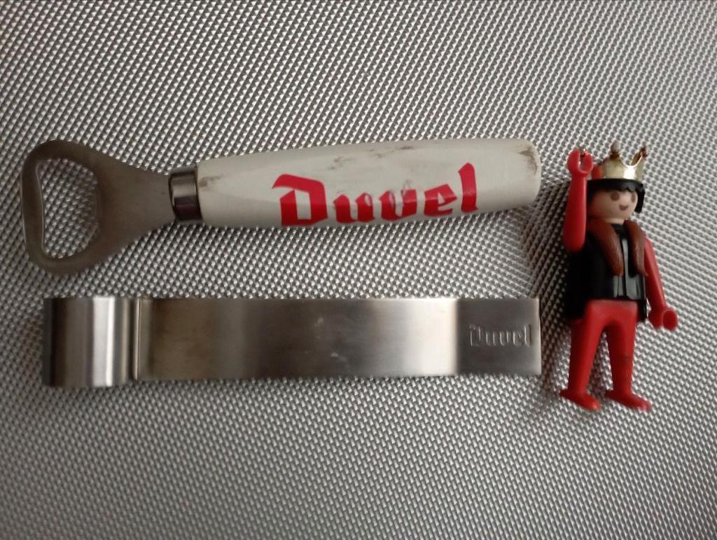 557/639) Multifunctioneel Duvel items ( 2 flessenopeners), Enlèvement ou Envoi, Utilisé, Ouvre-bouteille, Duvel