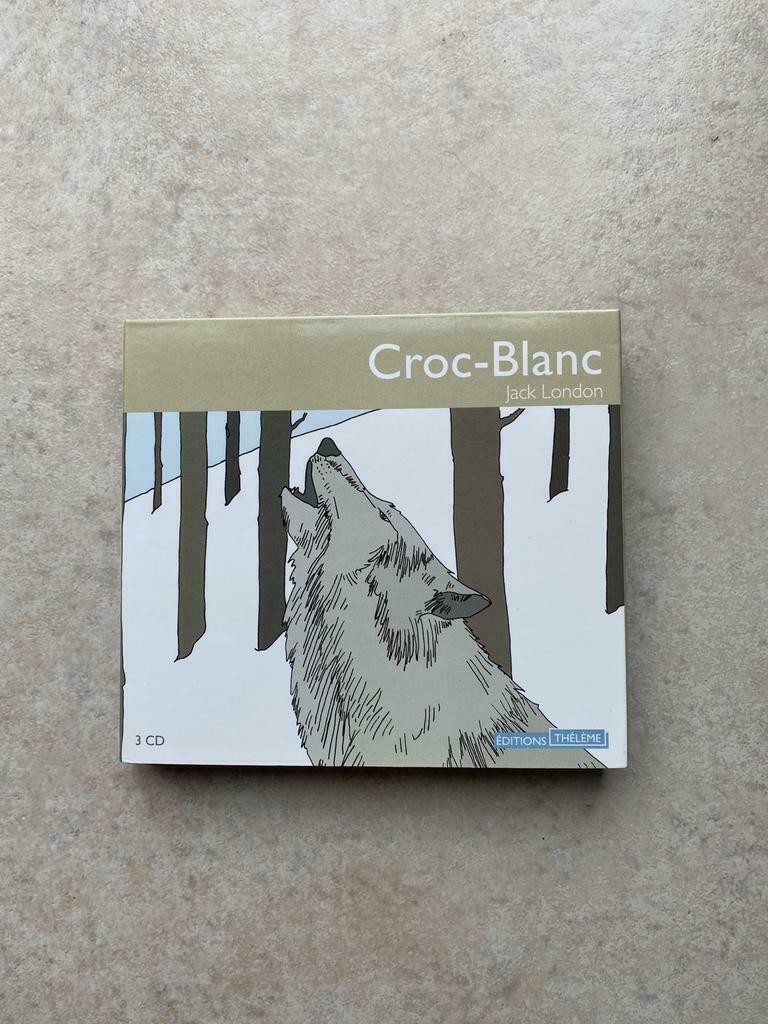 Livre audio : Croc-Blanc de Jack London, Neuf, Jack London