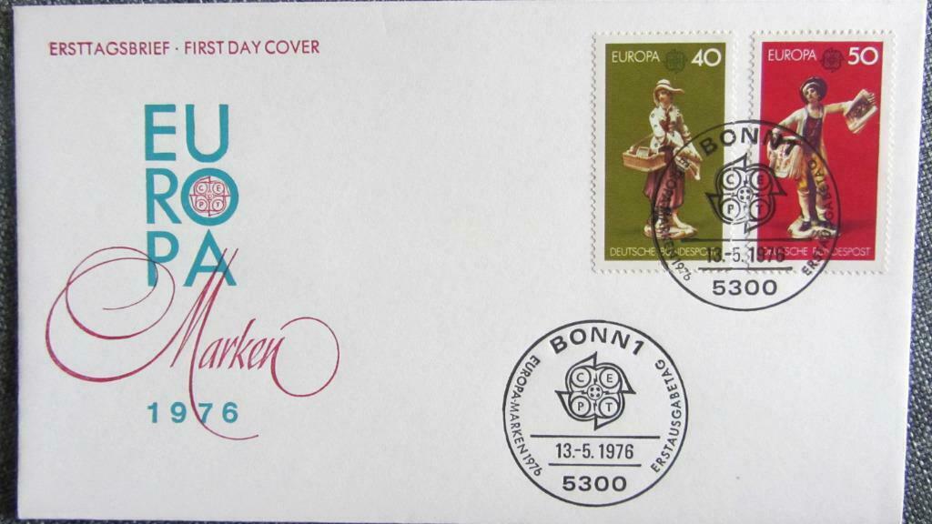 FIRST DAY COVER - THEMA EUROPA- DUITSLAND 1976, Enlèvement ou Envoi, Affranchi