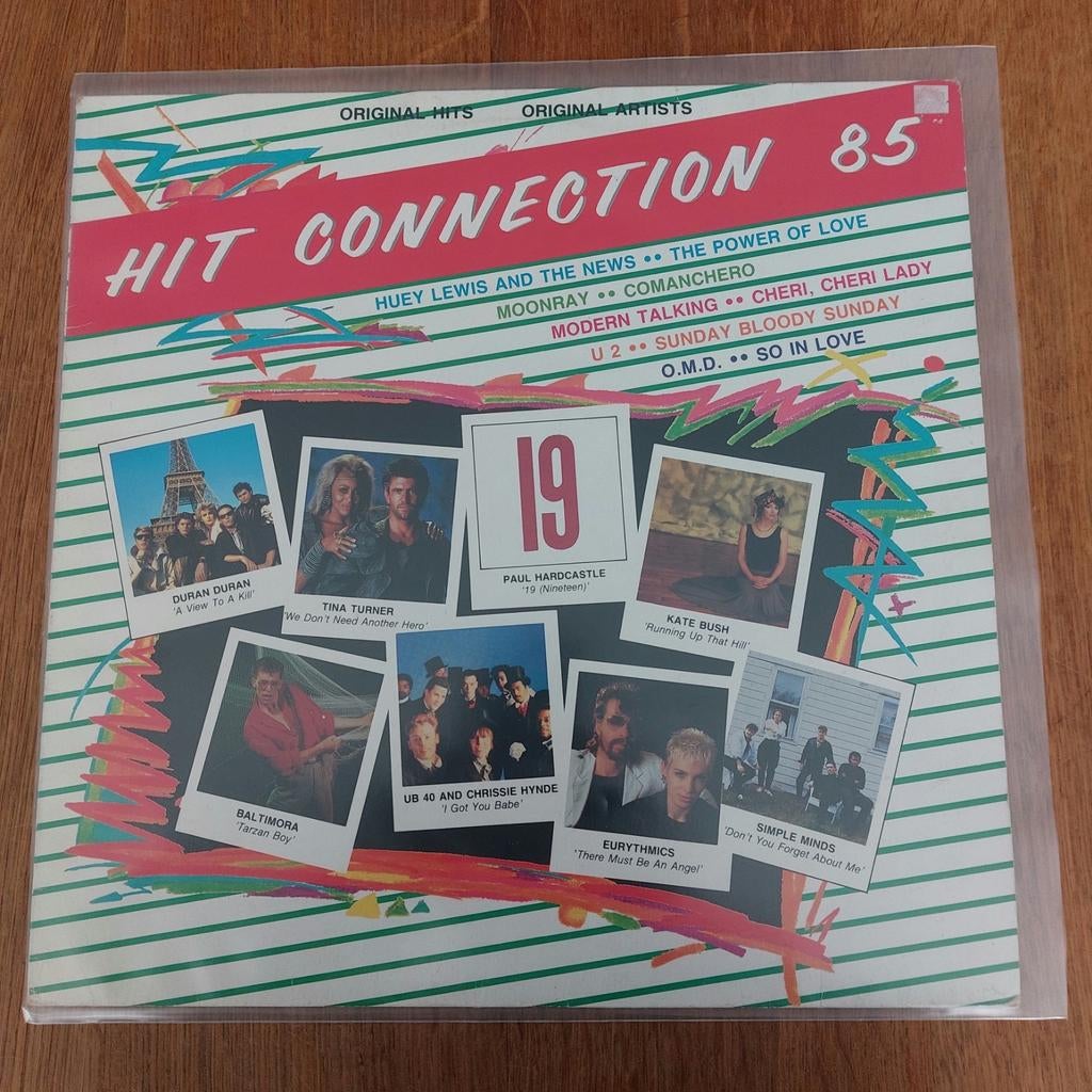 VINYL  - HIT CONNECTION  - JAAR 1985 - LP, Enlèvement ou Envoi, Comme neuf