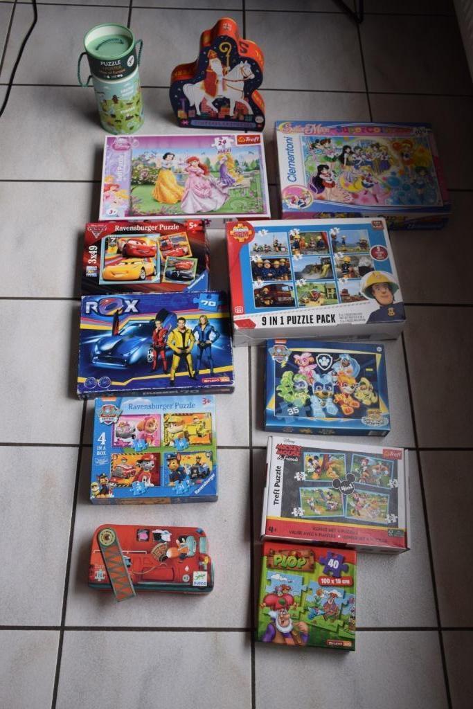 Kinder puzzels: verschillende leeftijdscategorien, Enlèvement ou Envoi, Comme neuf