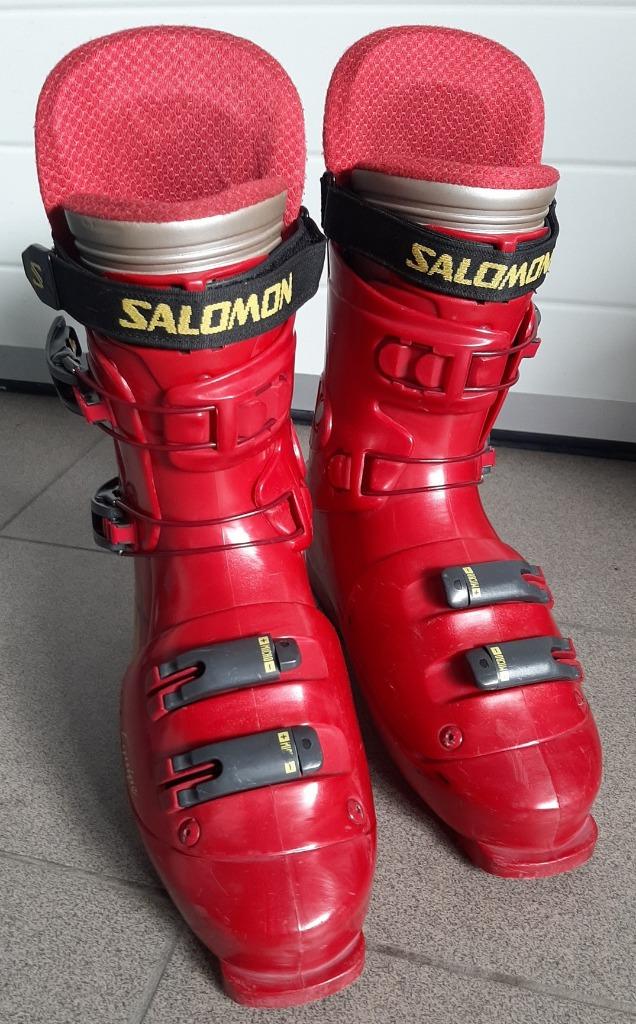 Vintage skischoenen Salomon Flex 80 Integral Equipe, Ophalen, Gebruikt, Schoenen, Salomon