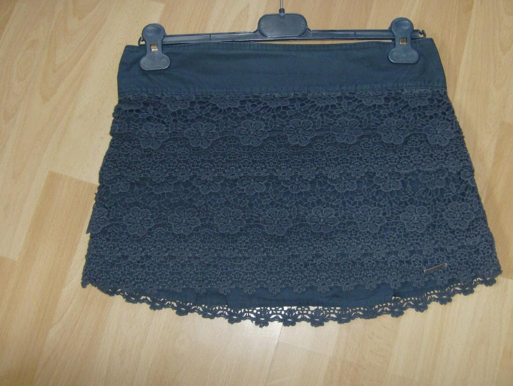 rok blauw merk abercrombi &fitch - maat m, Taille 38/40 (M), Enlèvement ou Envoi, Porté, Bleu