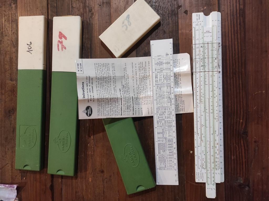 Faber Castell rekenlat n 57/89, Ophalen of Verzenden