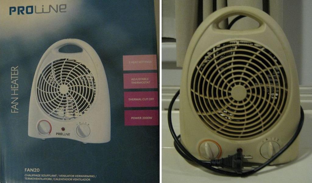 chauffage d'appoint Proline, Enlèvement ou Envoi, Utilisé