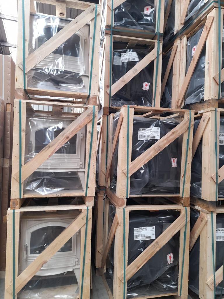 houtkachels dovre 640 wd emaille, Ophalen of Verzenden, Vrijstaand, Hout, Nieuw