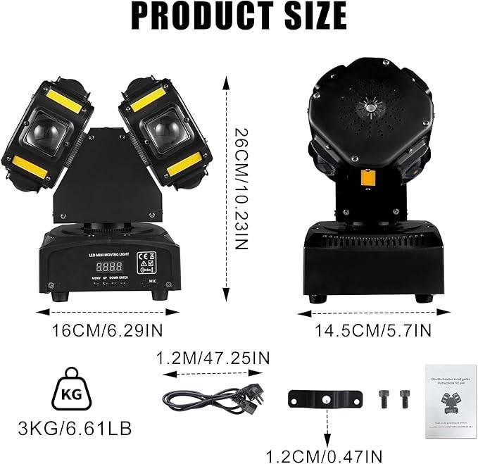 lampe de scène | 120W | lumière disco | LIVRAISON GRATUITE, Musique & Instruments, Neuf, Lumières, -, Couleur