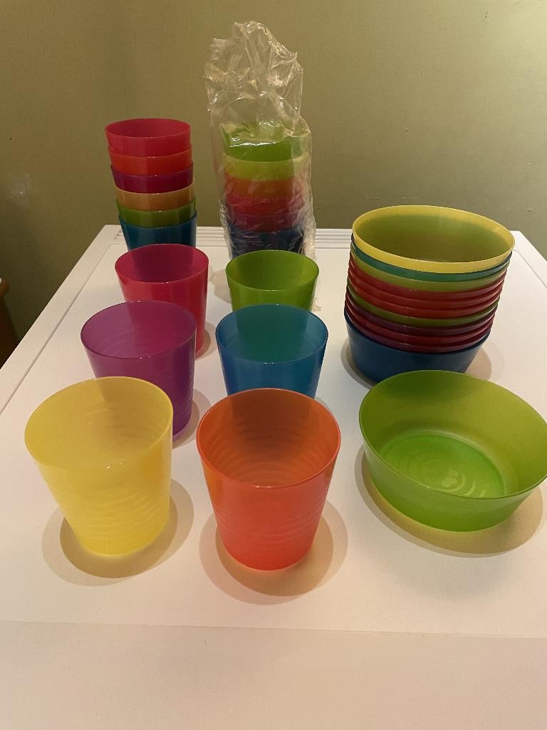 Drinkbekers plastic, Ophalen, Nieuw