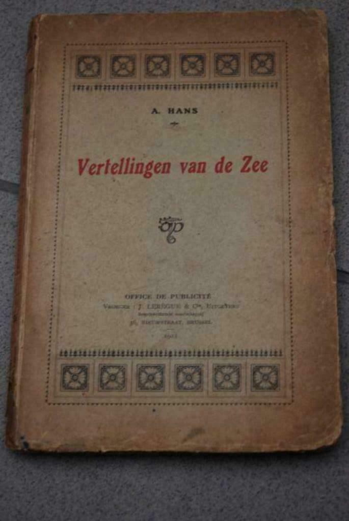Abraham Hans Vertellingen van de zee 1923, Ophalen of Verzenden, Gelezen