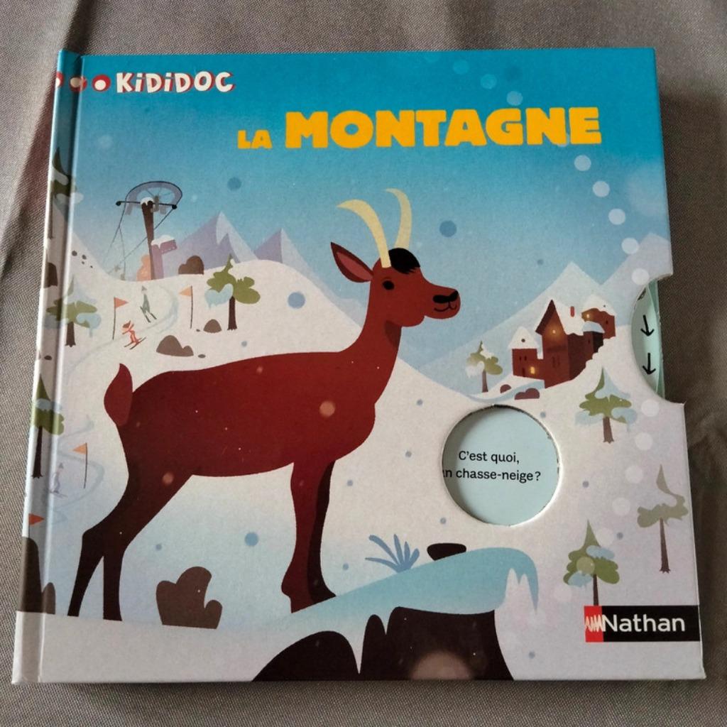 Livre Kididoc "La montagne", Boeken, Ophalen, Zo goed als nieuw