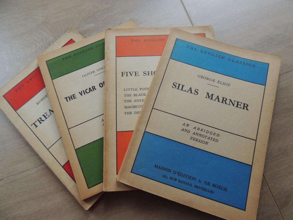 4 livrets - Les classiques anglais, Enlèvement ou Envoi, Utilisé, Diverse auteurs, Fiction