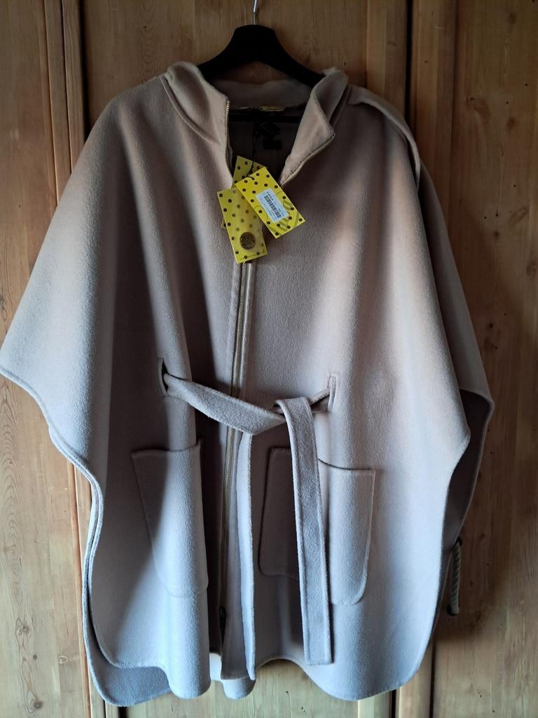 Luisa Spagnoli poncho/winterjas TU beige, Kleding | Dames, Ophalen