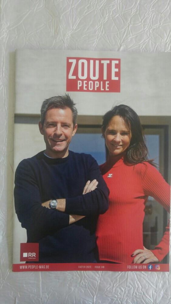 Vintage revue pub zoute people 2023 néerlandais, Enlèvement ou Envoi, 1980 à nos jours, Journal ou Magazine