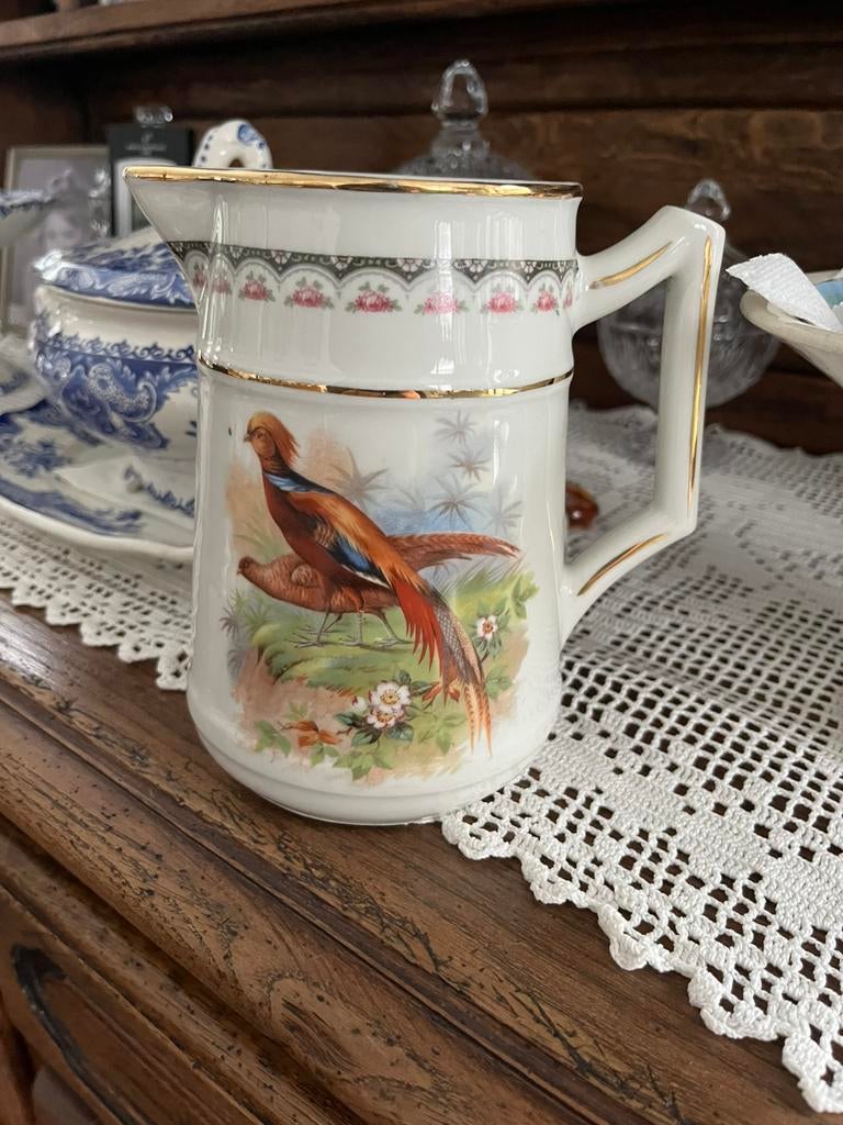 Pichet porcelaine de BAUDOUR PETRE, Enlèvement ou Envoi
