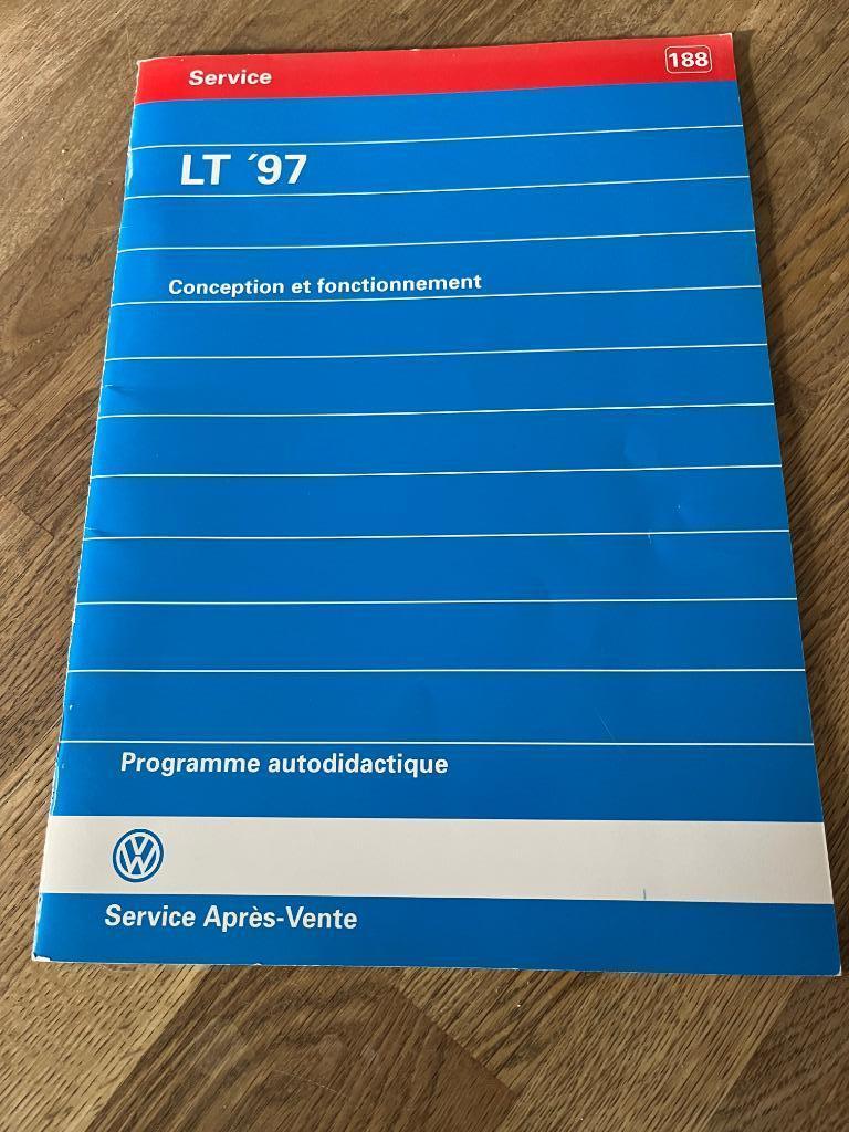 VW LT 97' PROGRAMME AUTODIDACTIQUE, Enlèvement ou Envoi