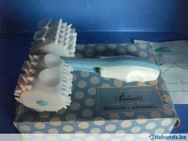 Vintage roller anti cellulitis Trousse anti-cellulitiqe, Ophalen of Verzenden