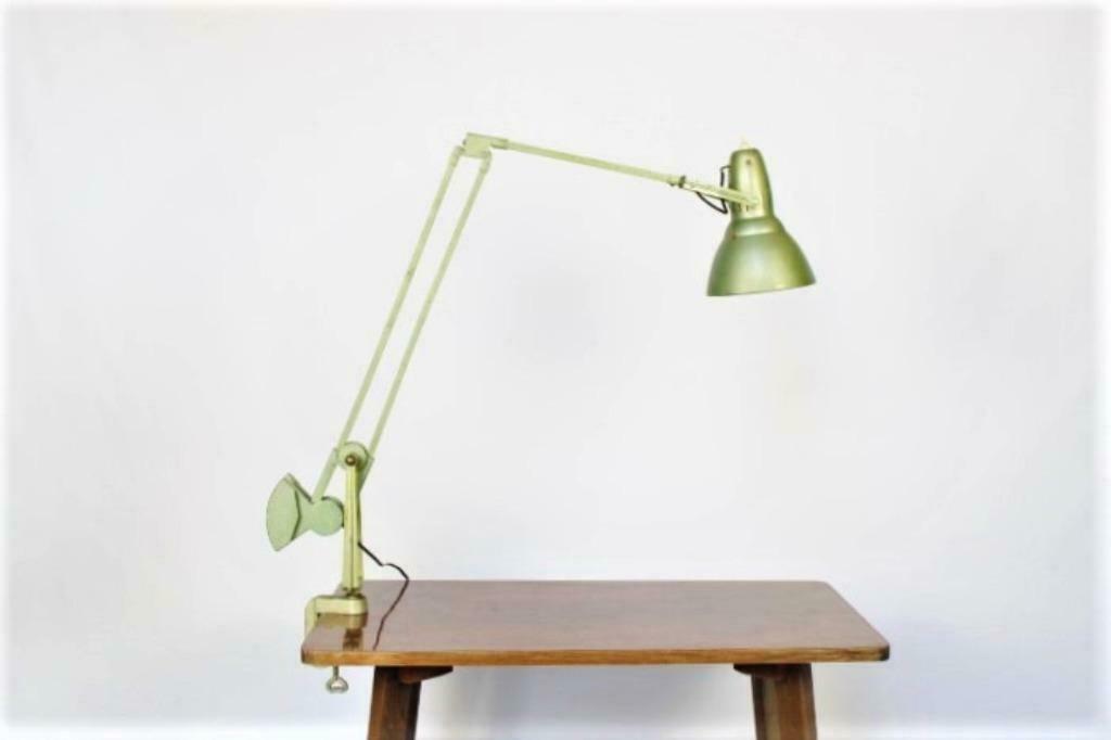 lampe de bureau industrielle Erpe avec contrepoids, Enlèvement