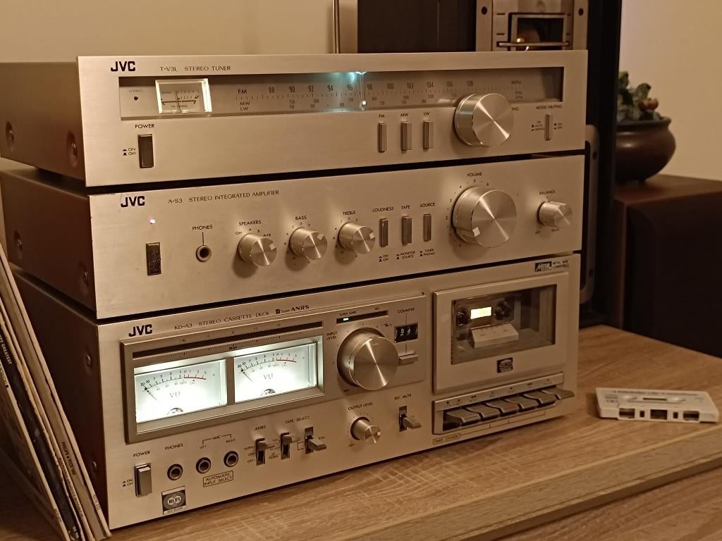 Vintage Stereo JVC Made in Japan 1980, Audio, Tv en Foto, Stereoketens, Overige merken, Ophalen