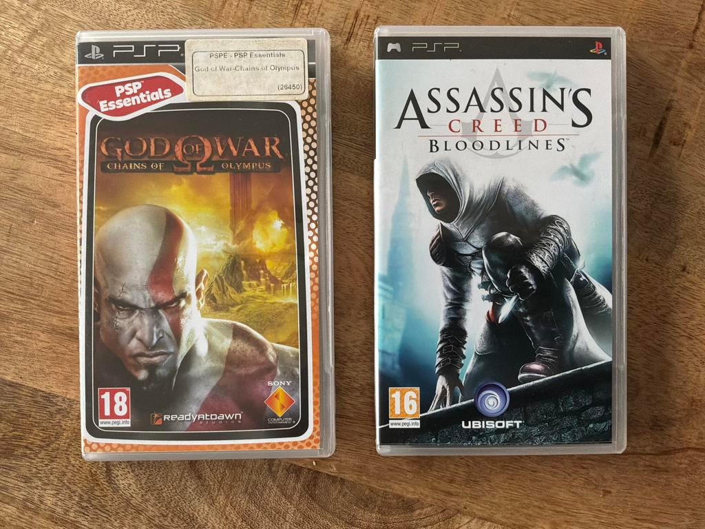 Populaire psp spelletjes, Ophalen, Zo goed als nieuw