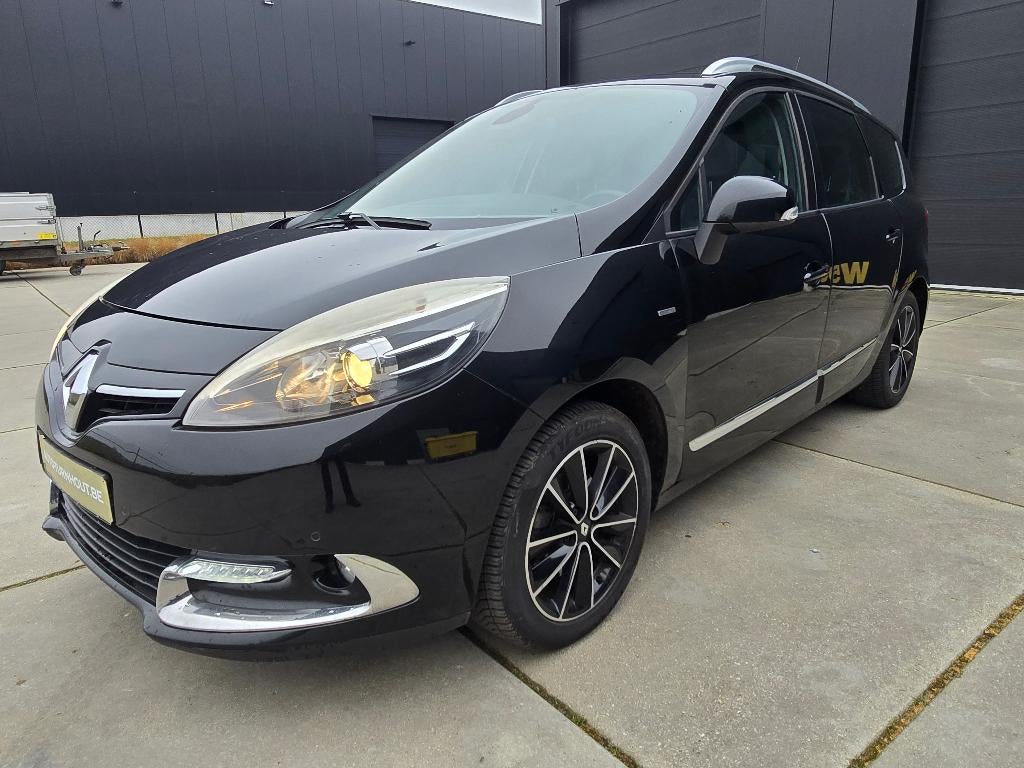 Renault Grand Scenic 1.2 TcE Energy Bose Edition Navi, Auto's, Euro 5, Monovolume, Zwart, Zwart