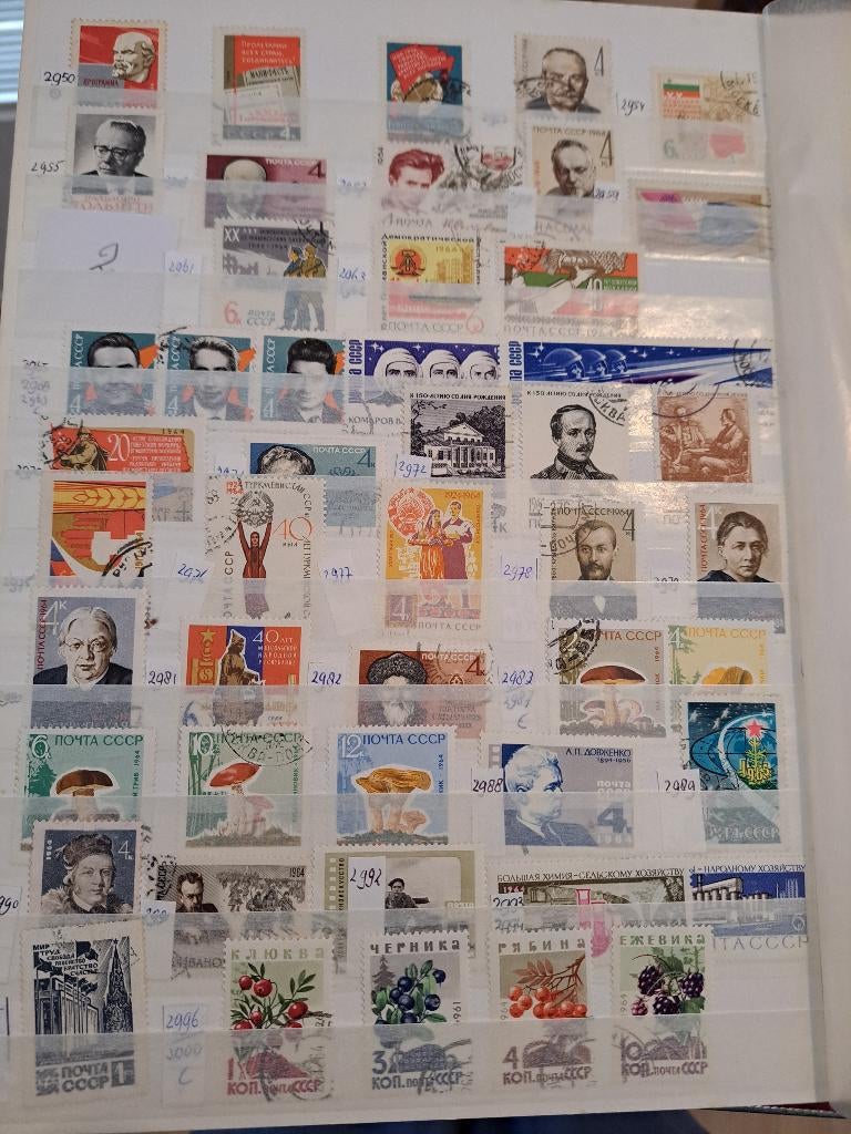 Postzegels Rusland, Ophalen of Verzenden, Gestempeld
